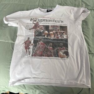 White Graphic Short Sleeve Tee